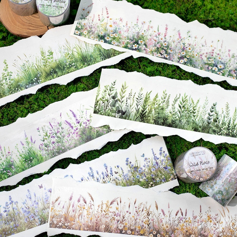 Wildflower Clear Tape