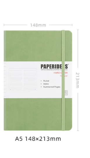 Notizbuch, Avocado Green