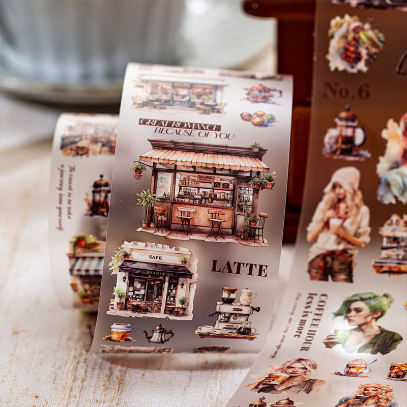 Coffee Clear Tape