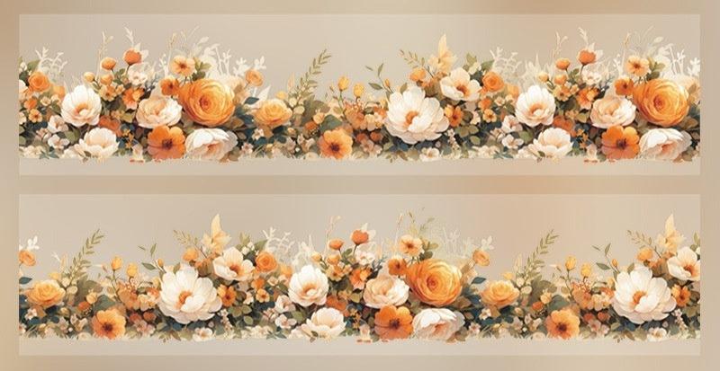 Nature’s Patterns Washi Tape – Cream Rose