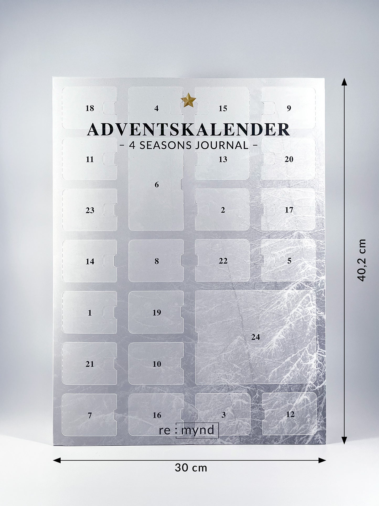 Adventskalender Maße