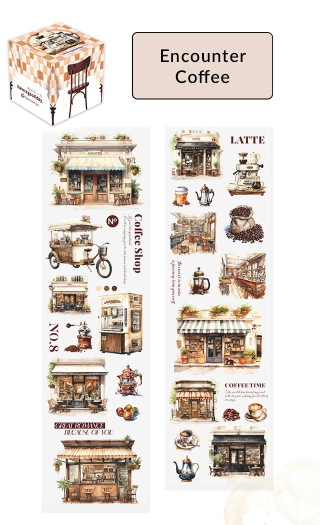 Coffee Clear Tape