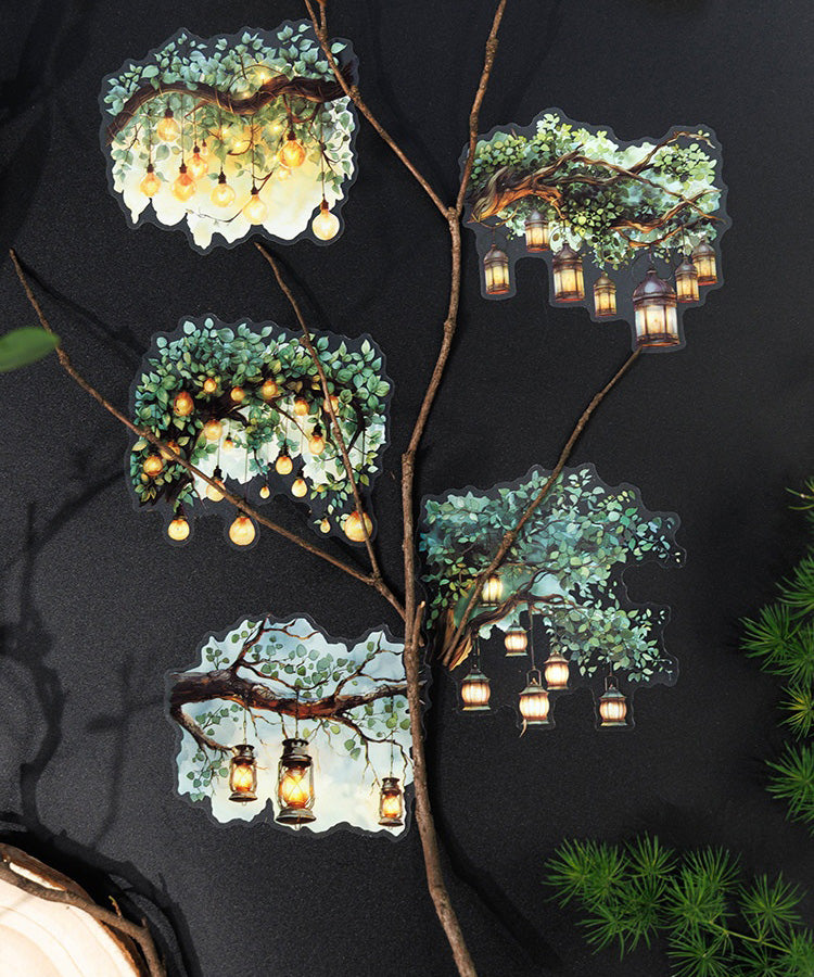 Forest Lights Sticker