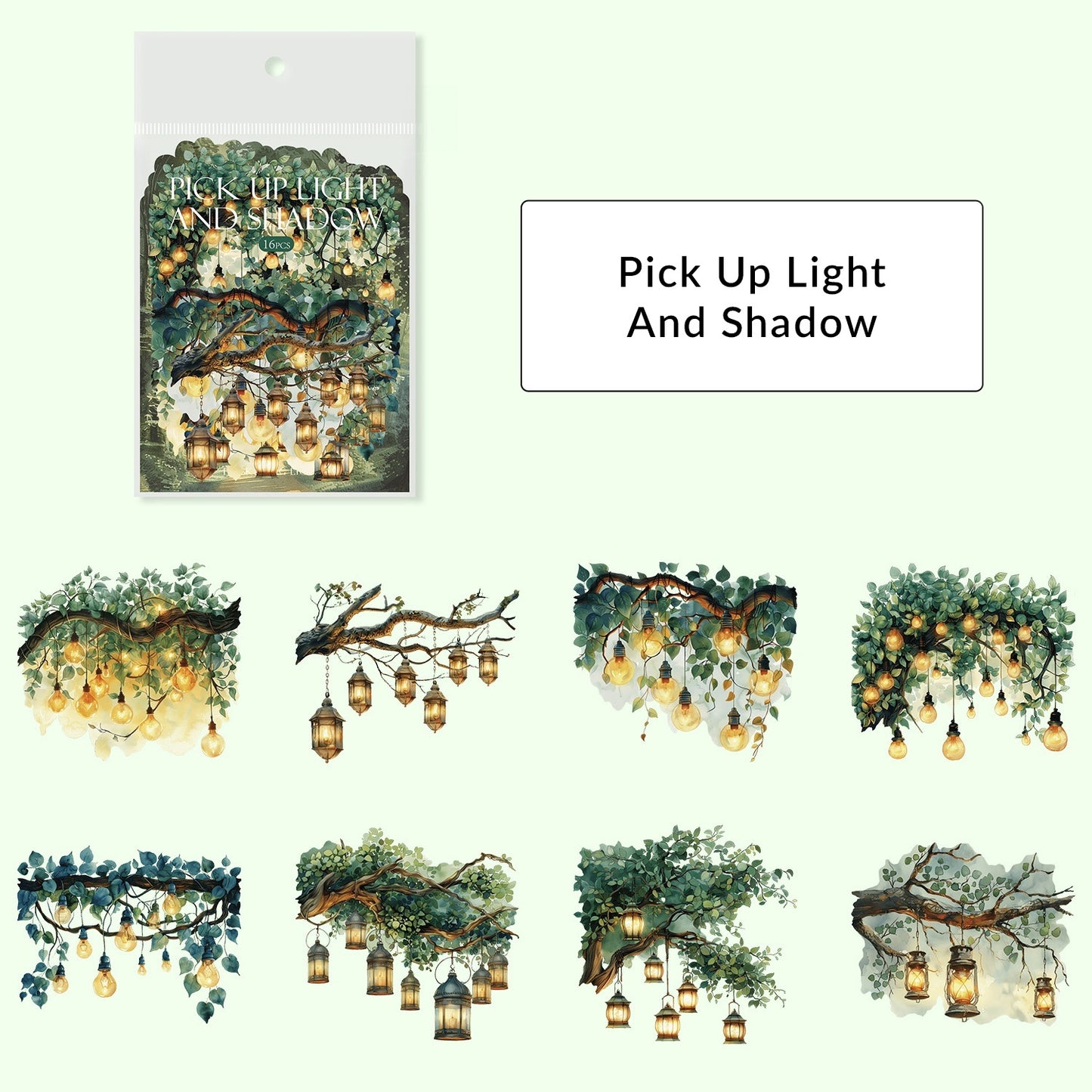 Forest Lights Sticker