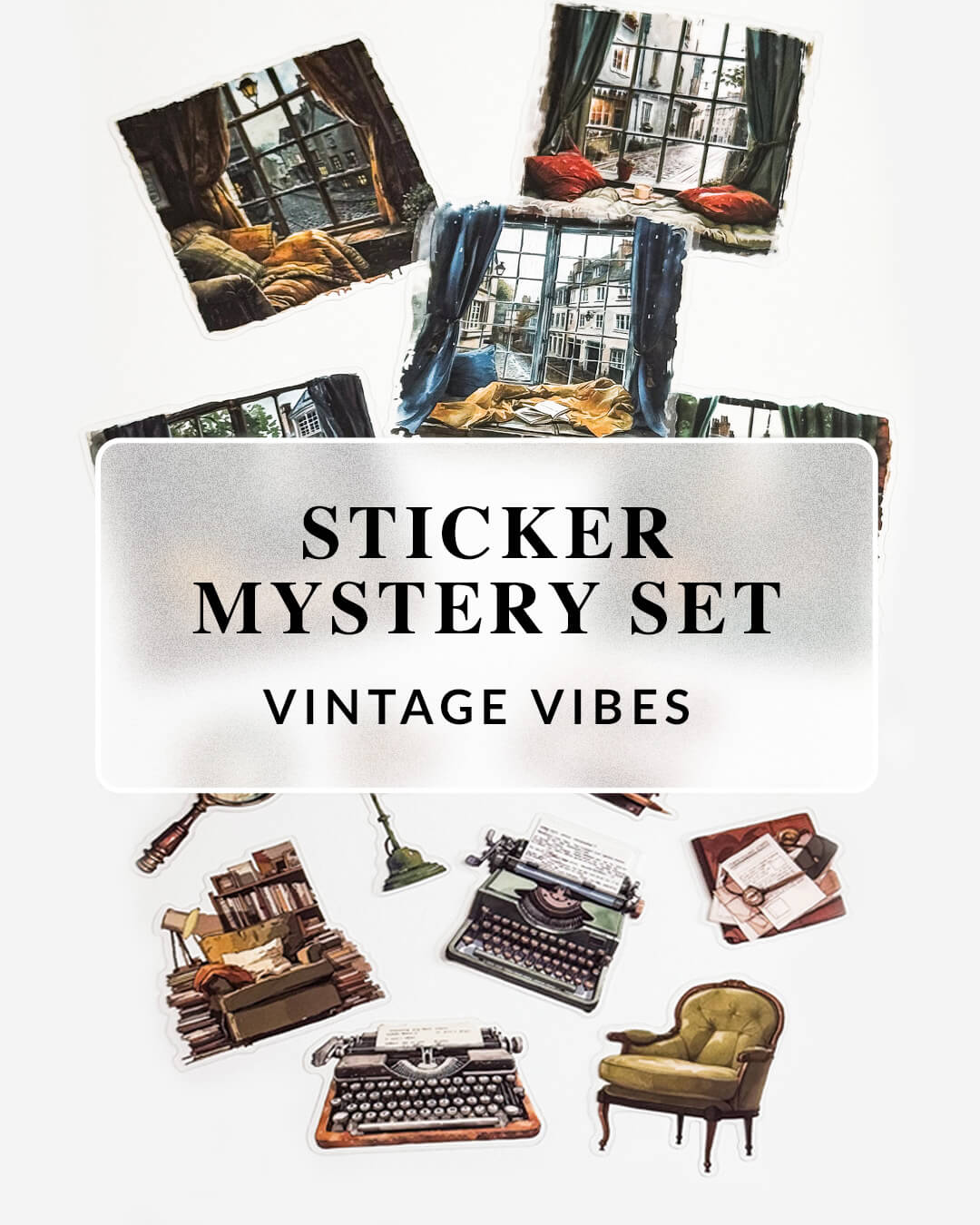 Beispiel für das VINTAGE VIBES Set – Mystery Series