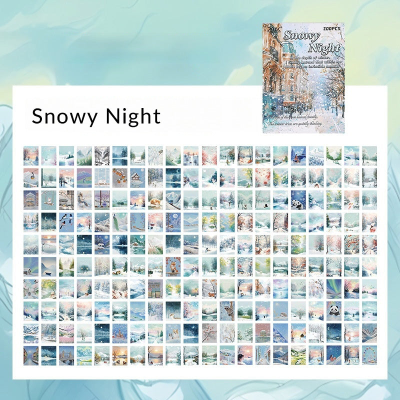 Winter – Snowy Night
