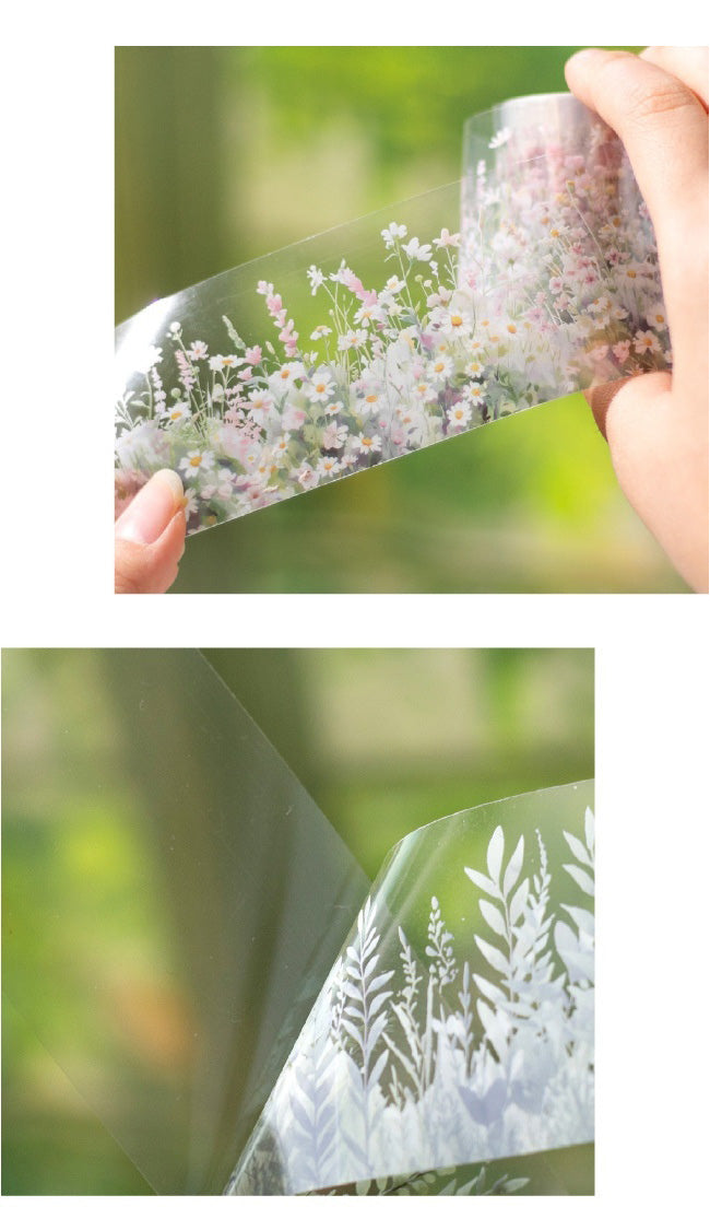 Wildflower Clear Tape