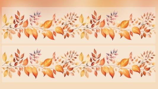 Nature’s Patterns Washi Tape – Branches & Leaves