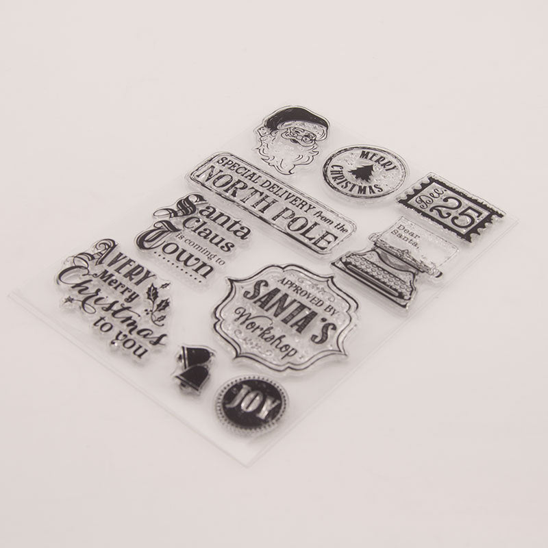 Santa Stempel-Set Vorderseite