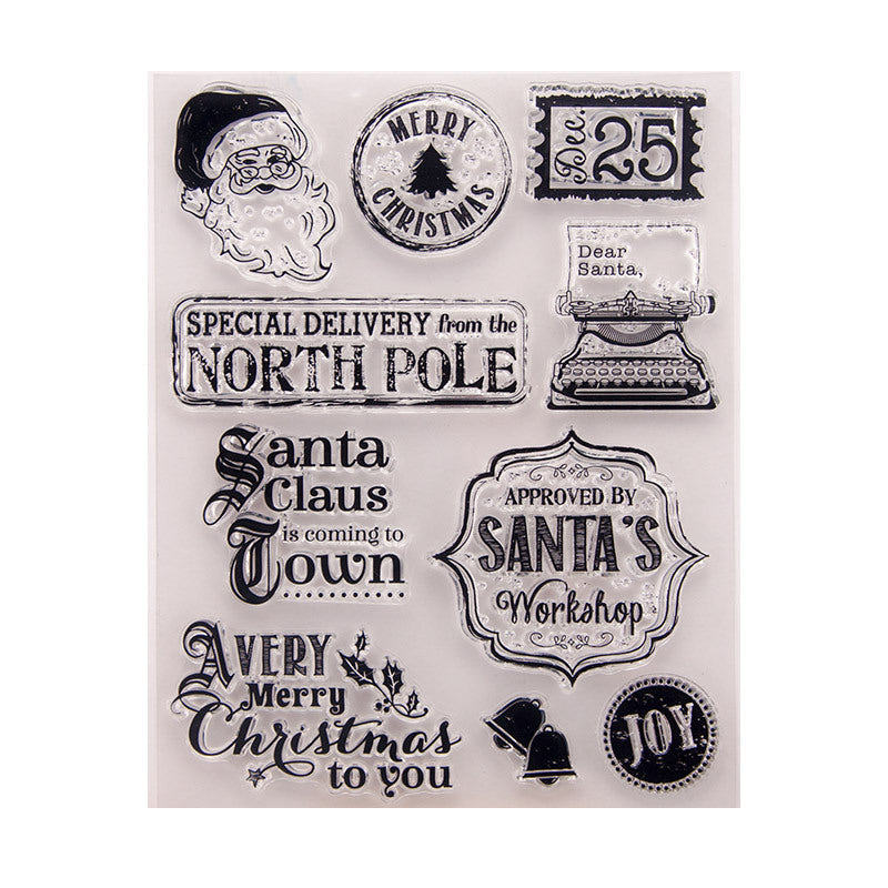Santa Stempel-Set Ansicht