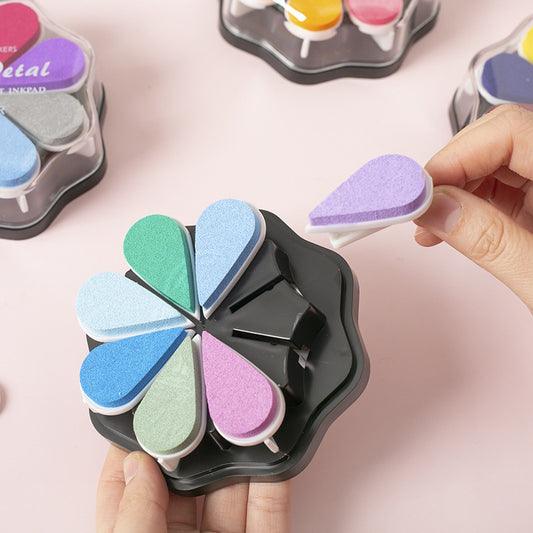 Stempelkissen-Set mit 8 Farben