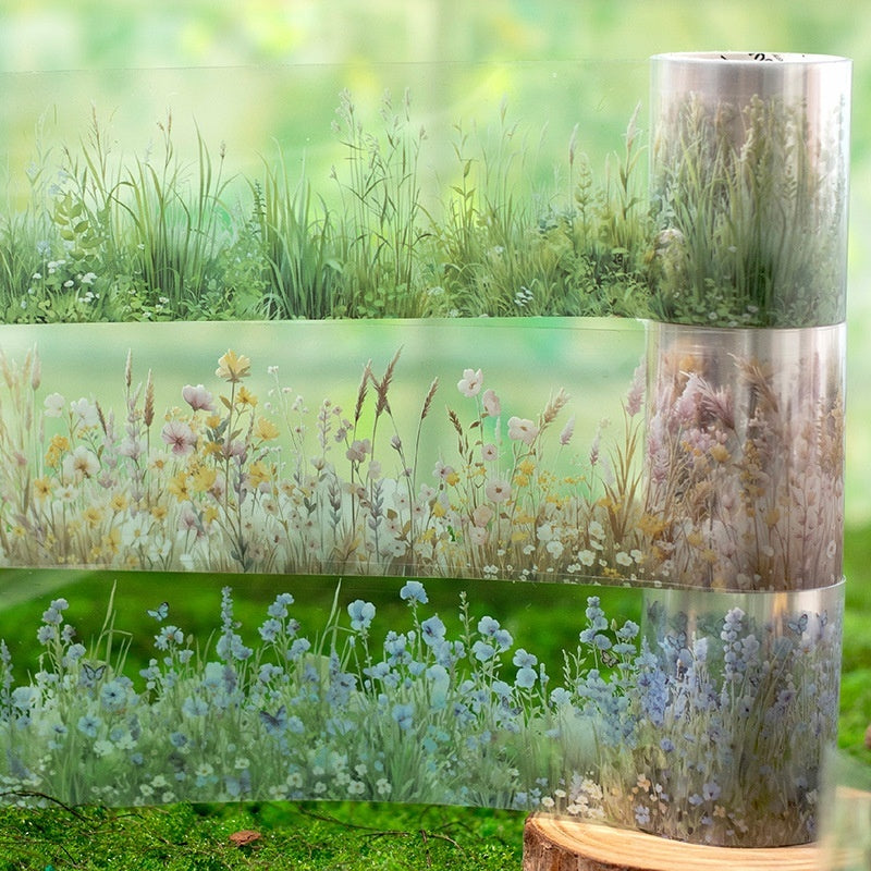 Wildflower Clear Tape