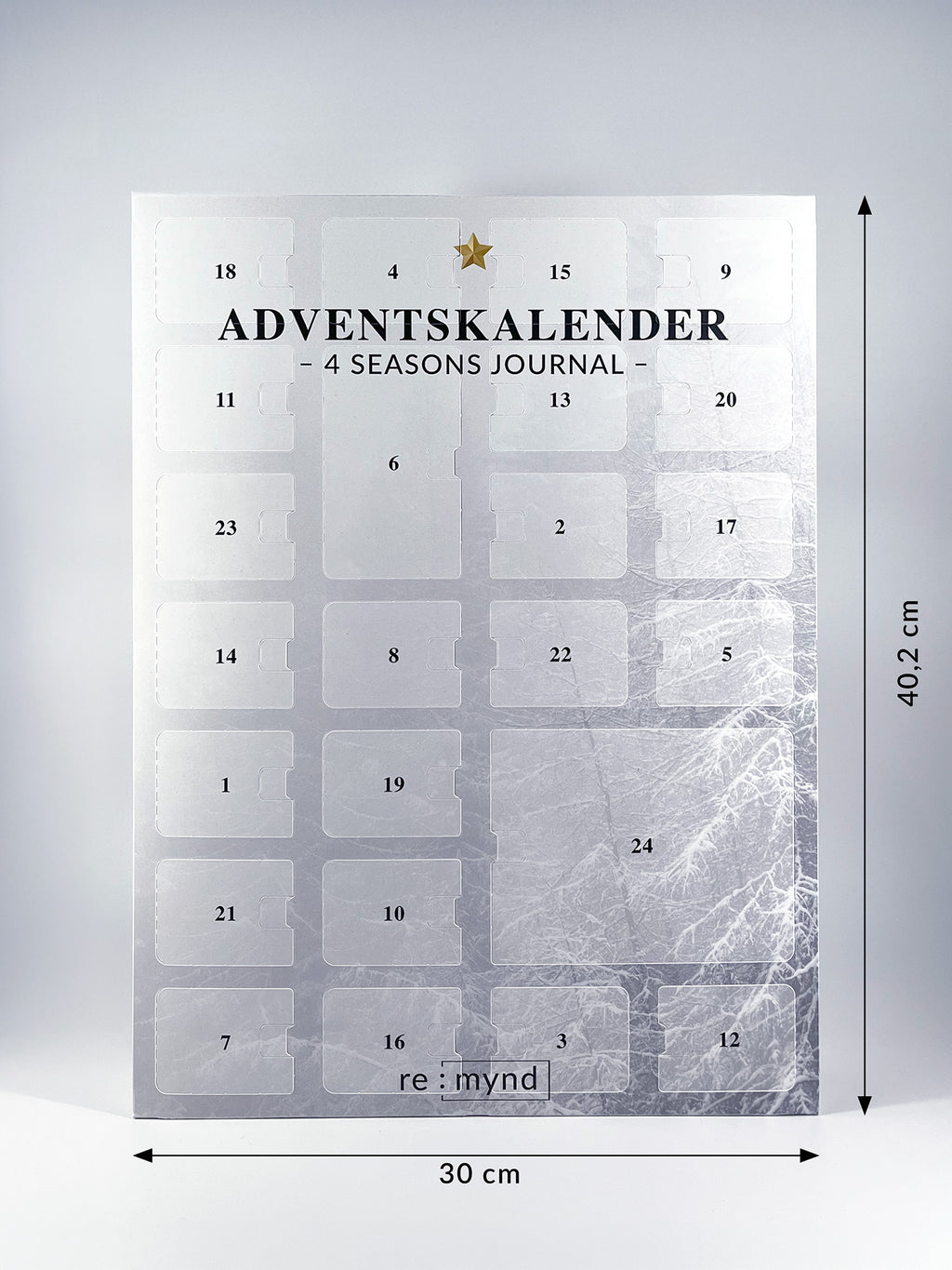 Adventskalender Maße