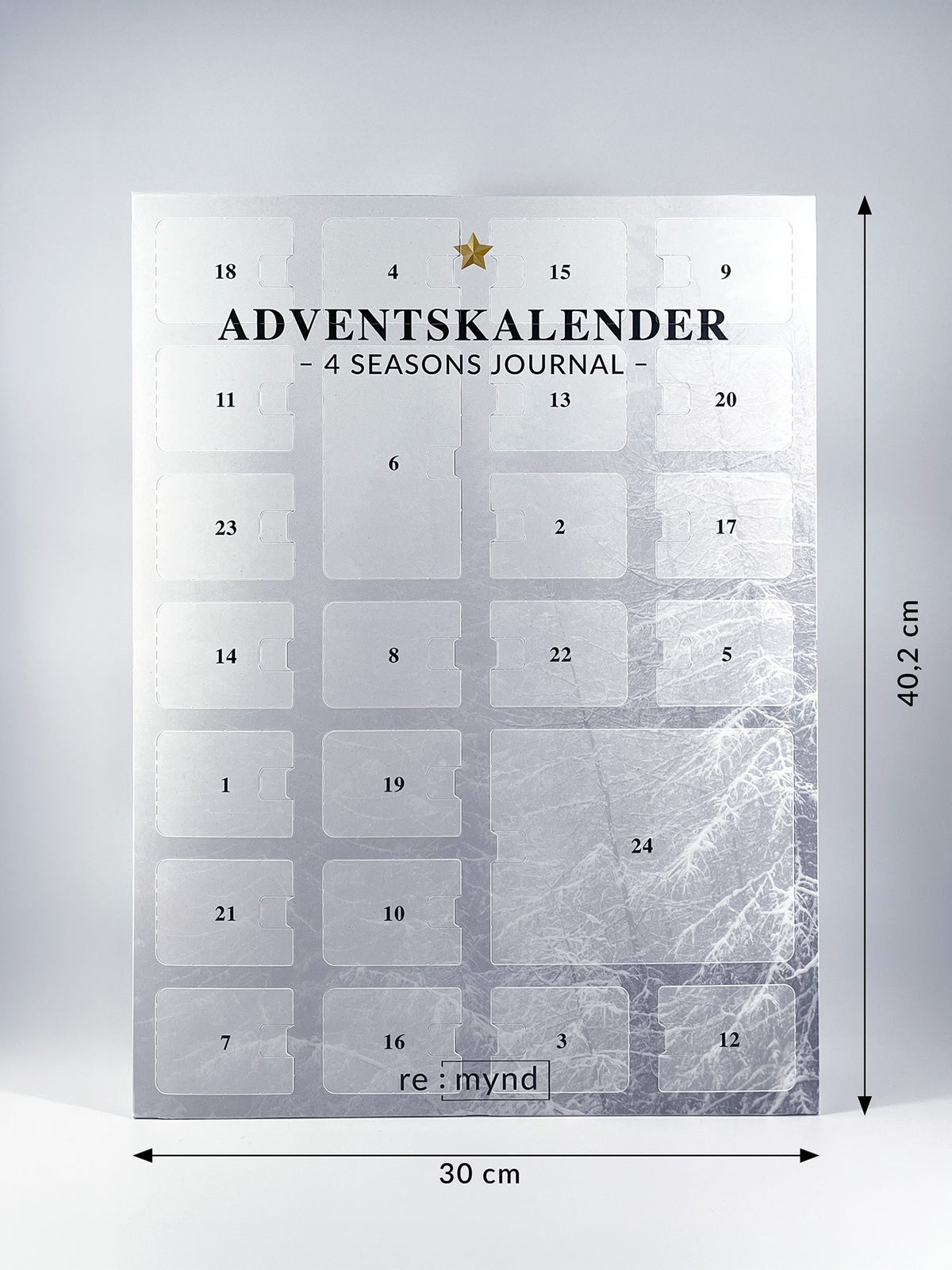 Adventskalender Maße