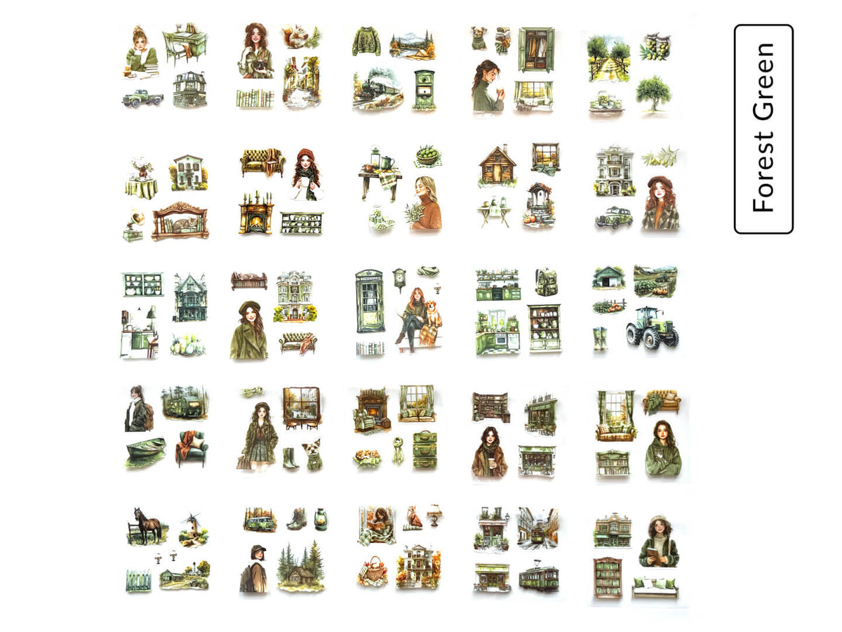 Autumn Sticker Set
