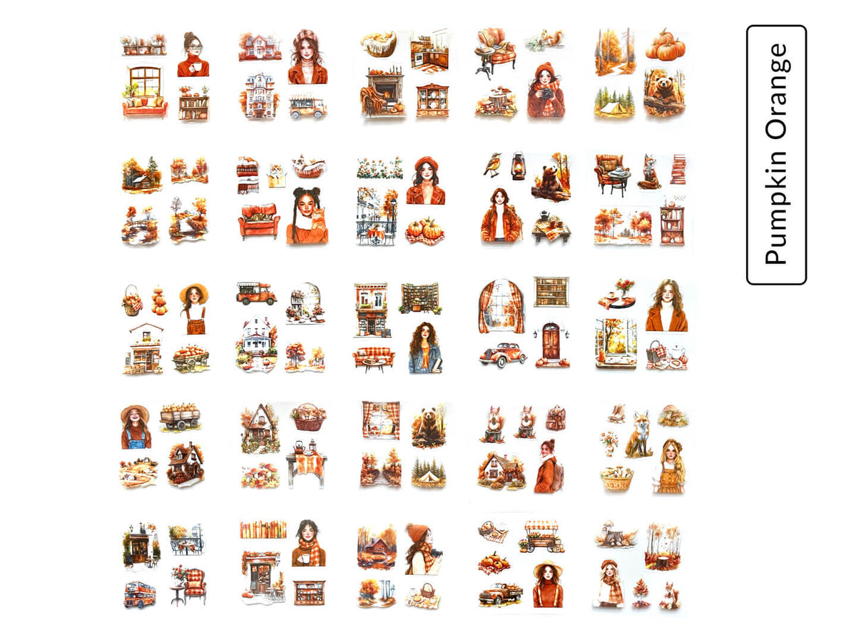 Autumn Sticker Set