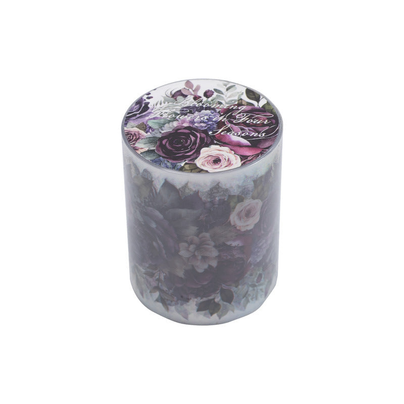 Vintage Blumen Clear Tape