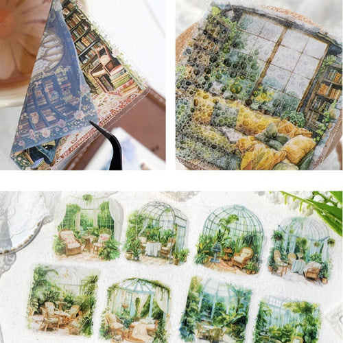 Clear Vintage Sticker