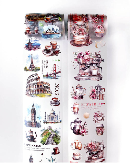 Coffee Clear Tape