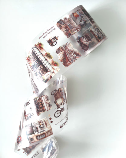 Coffee Clear Tape