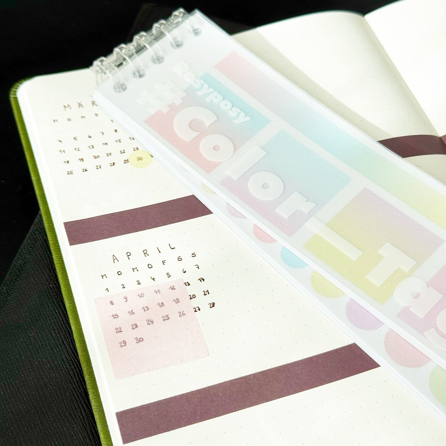 Color Card Sticker – cream color