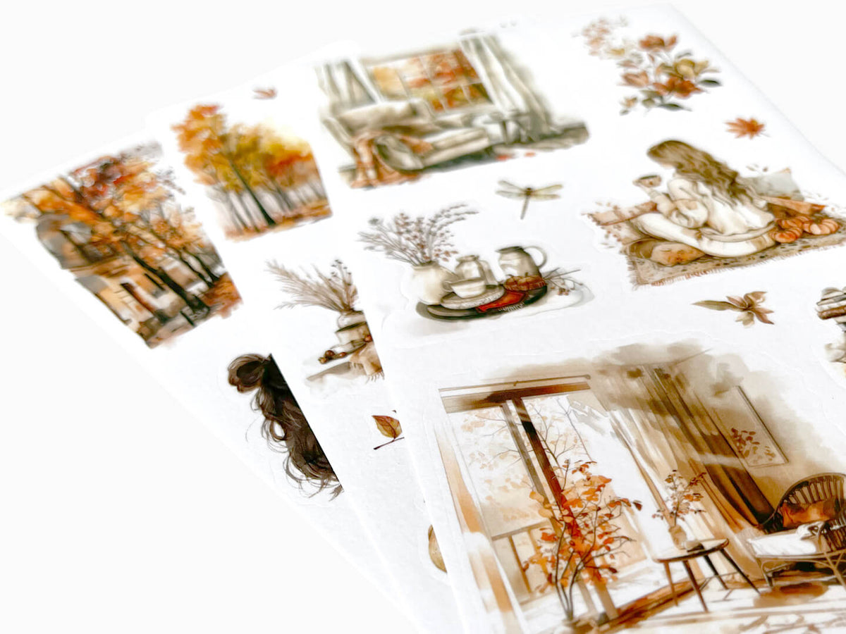 Cozy Autumn Sticker