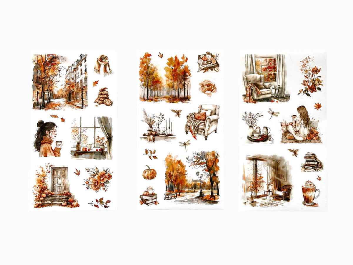 Cozy Autumn Sticker