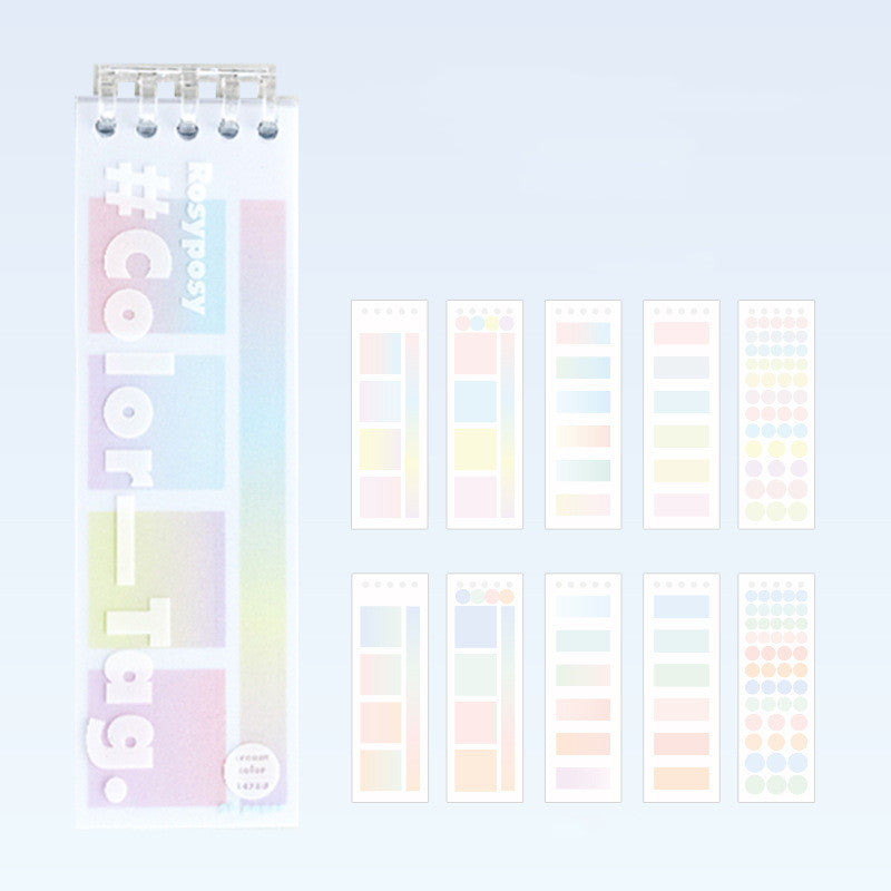 Color Card Sticker – cream color