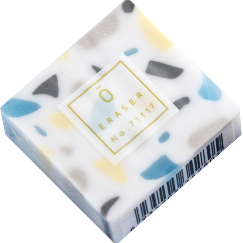 Terrazzo-Style Eraser