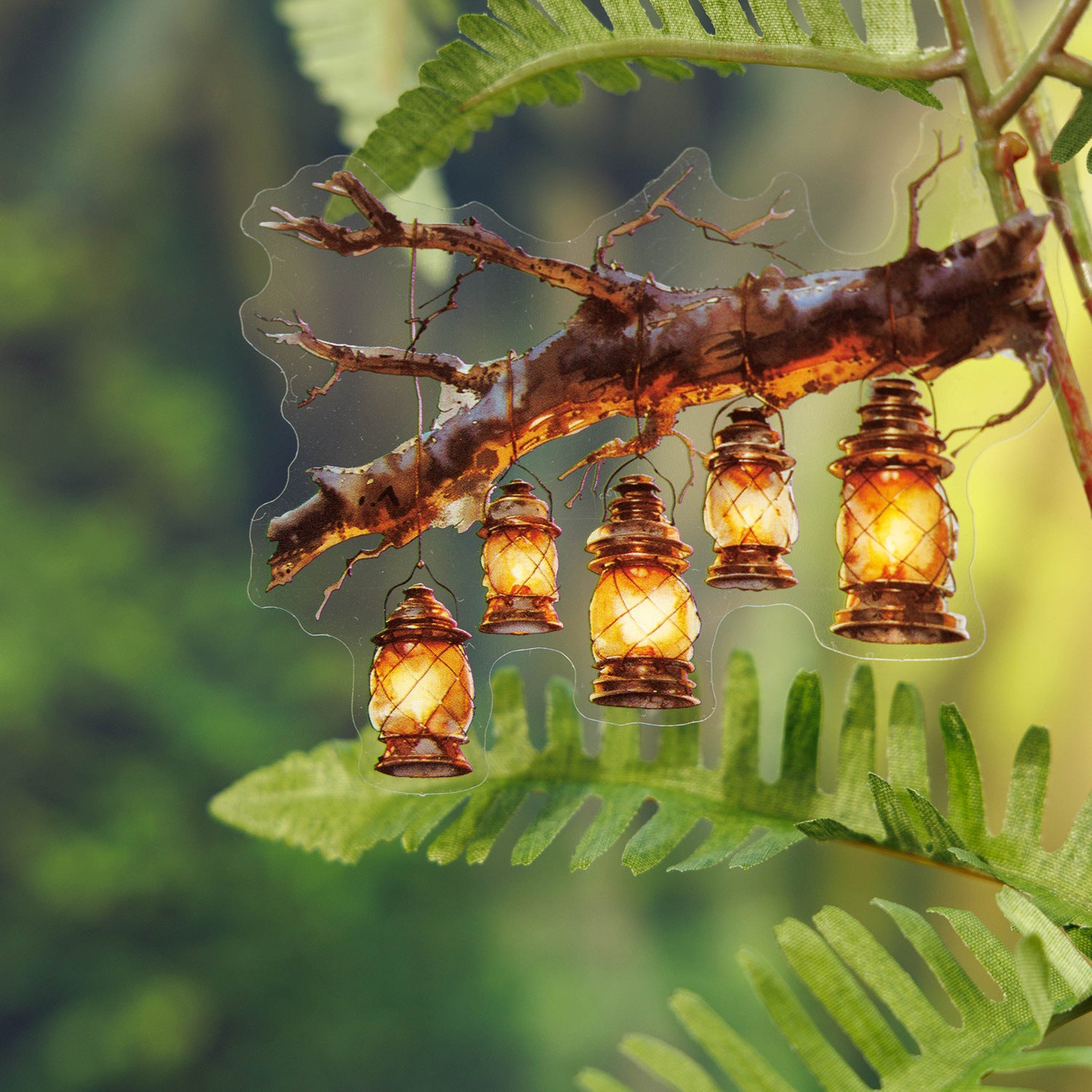 Forest Lights Sticker