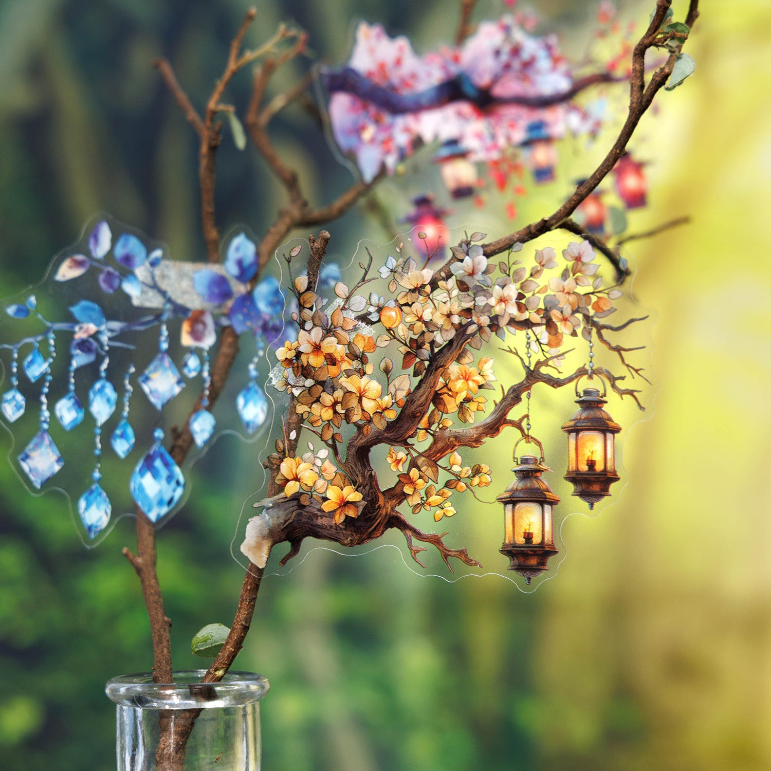 Forest Lights Sticker