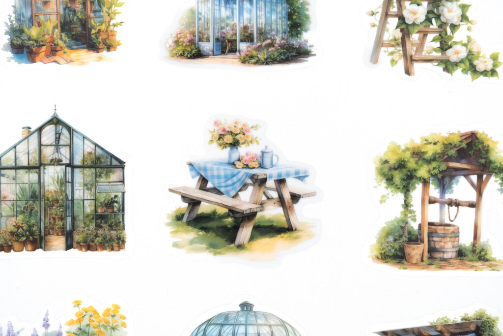 Garden Time Sticker