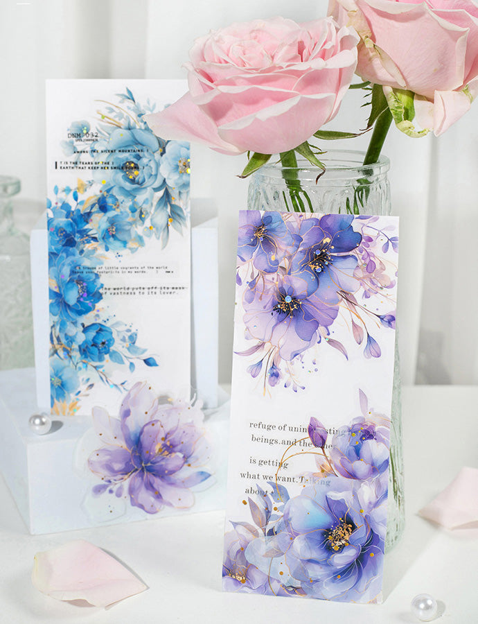 Golden Blossom Sticker