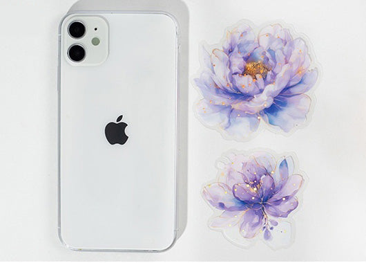 Golden Blossom Sticker