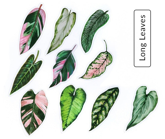 Green Leaf Sticker