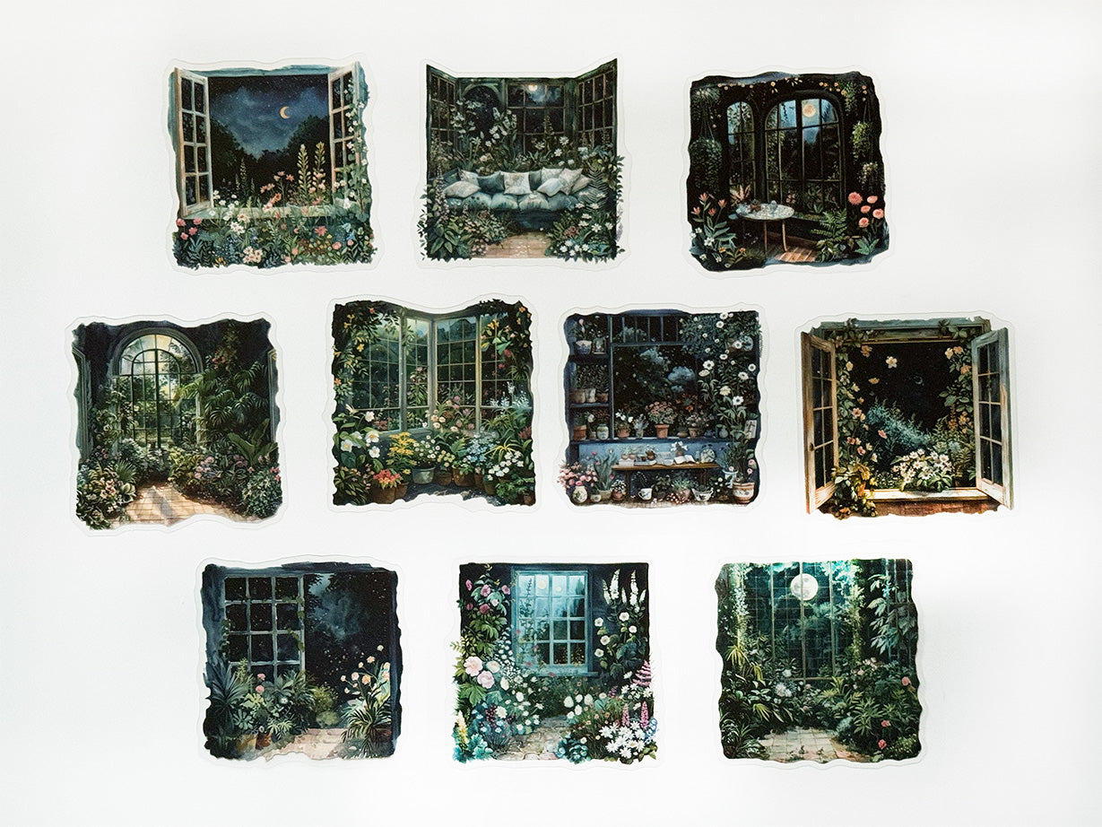 Green Reflection Window