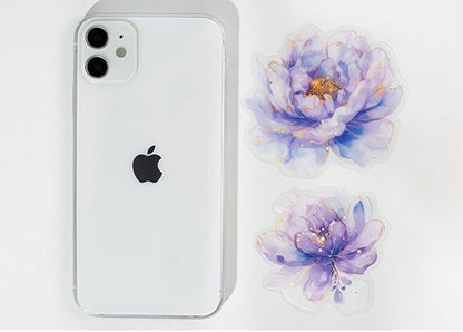 Große Blüten-Sticker 