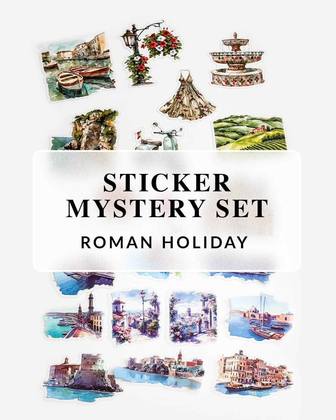 Beispiel für das ROMAN HOLIDAY Set – Mystery Series