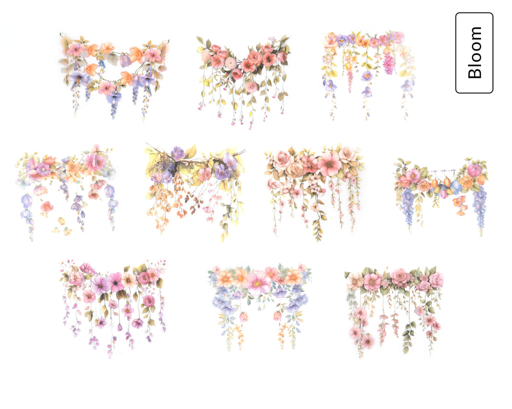 Nature Garland Sticker