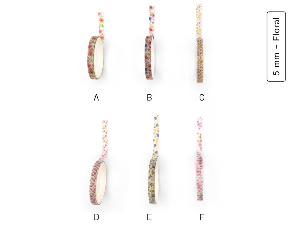 Your Washi Set – Floral