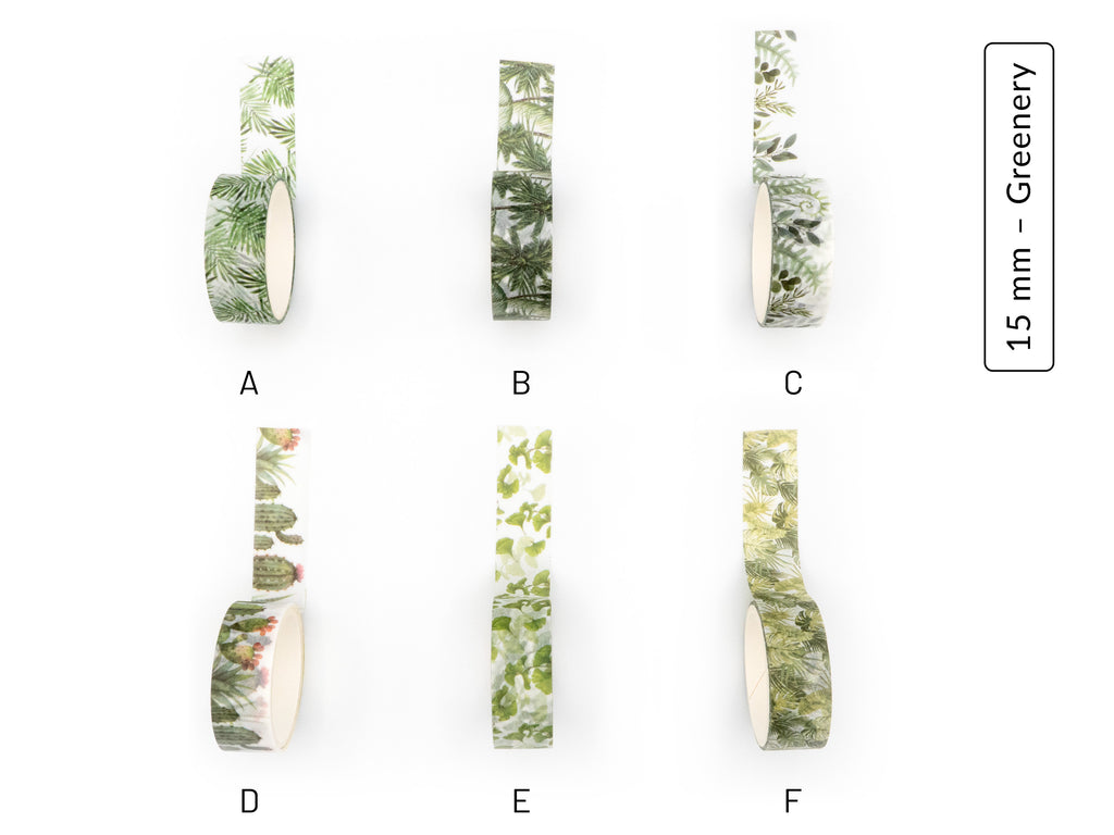 Your Washi Set – Greenery