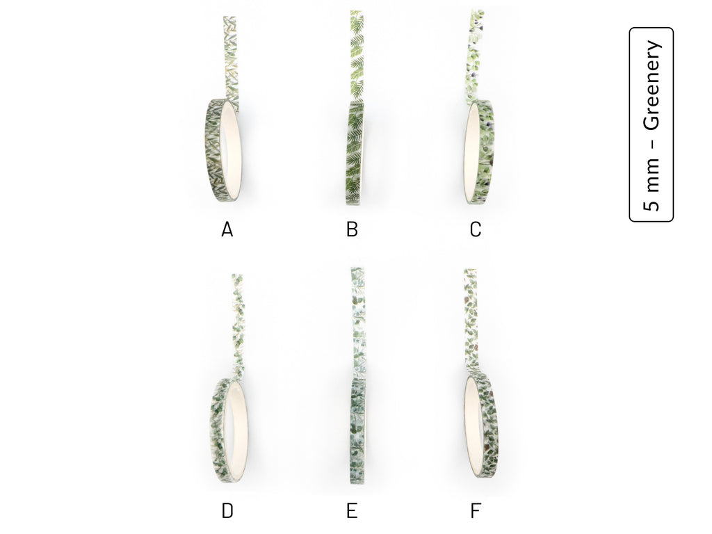 Your Washi Set – Greenery