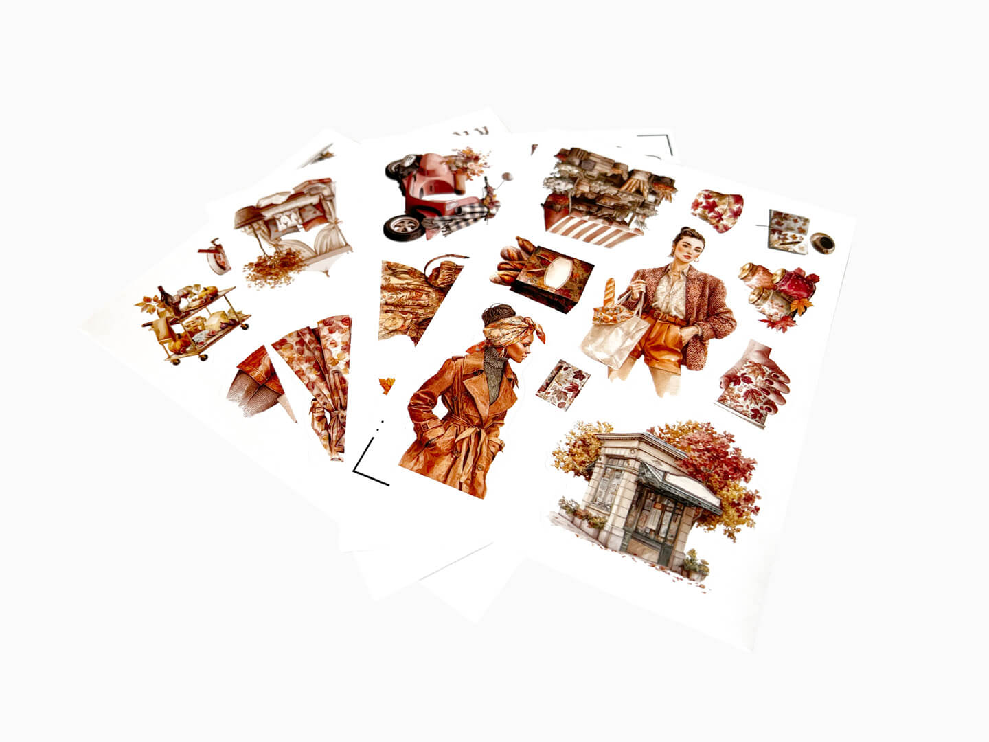 Paris Autumn Sticker