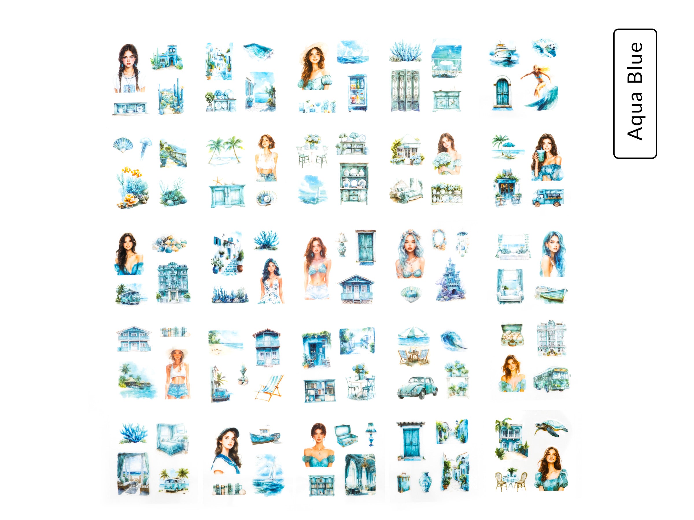 Summer Sticker Set