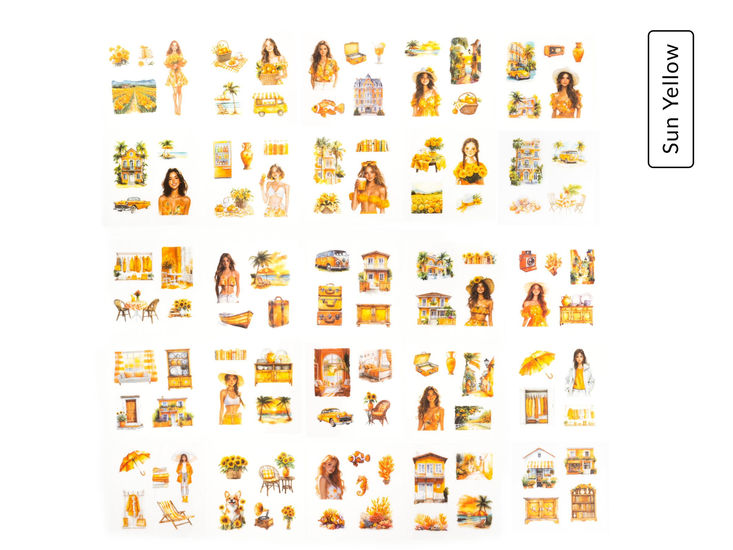 Summer Sticker Set