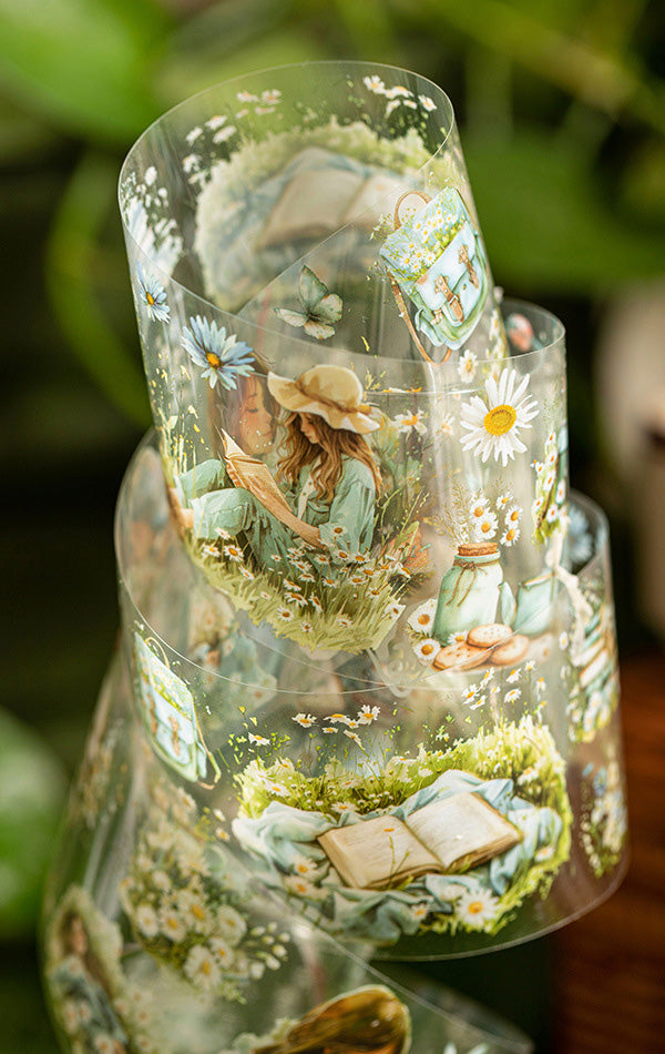 Watercolor Clear Tape Überraschung