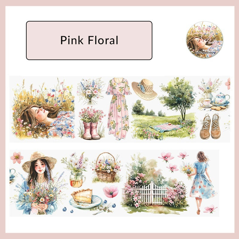 Watercolor Clear Tape