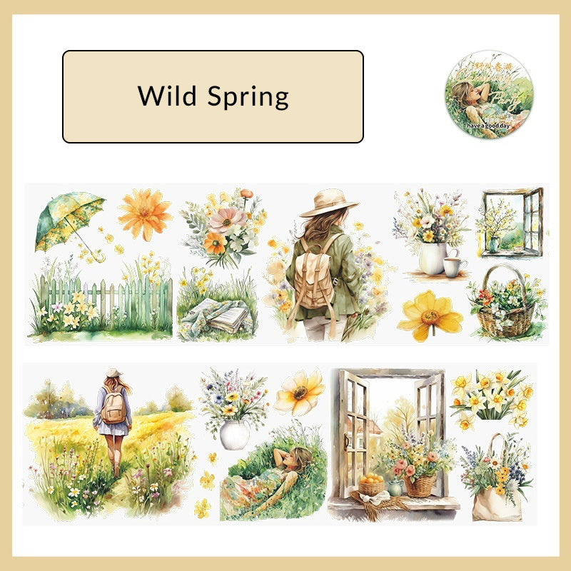 Watercolor Clear Tape