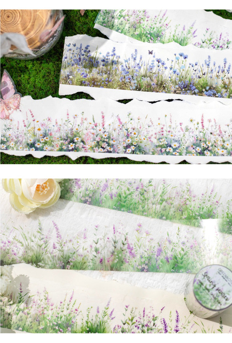 Wildflower Clear Tape