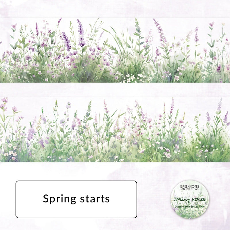 Wildflower Clear Tape